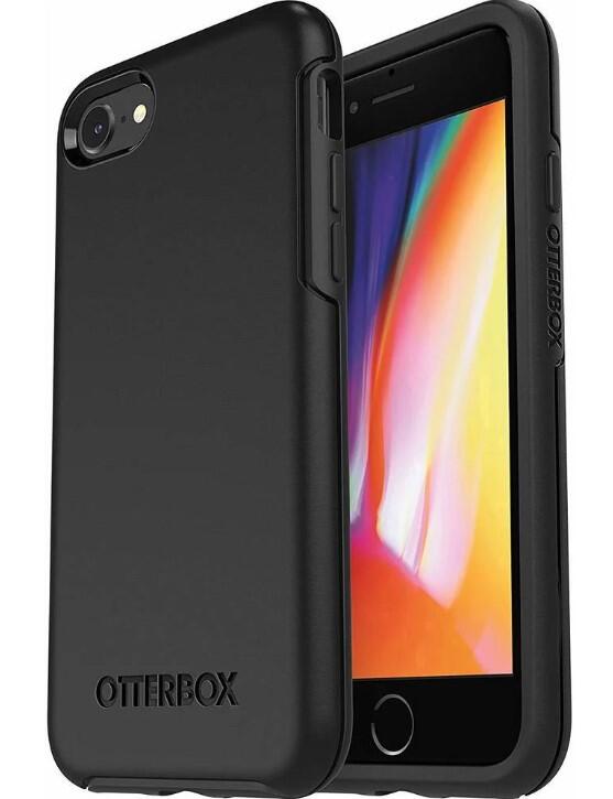OtterBox Symmetry Series Hülle für Apple iPhone SE (3. und 2. Gen) und iPhone 8/7/6/6s Schwarz OtterBox Symmetry Series Hülle für Apple iPhone SE (3. und 2. Gen) und iPhone 8/7/6/6s Schwarz